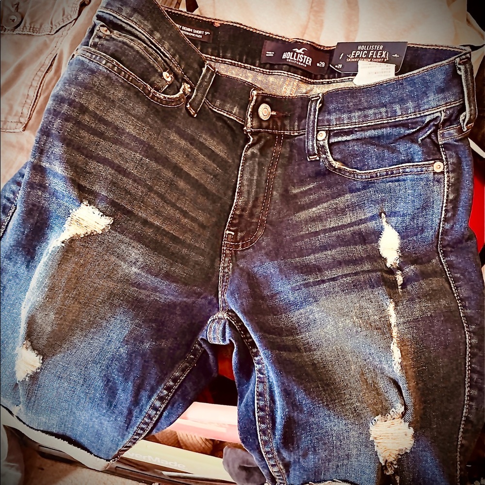 NWT Hollister Jean Shorts Men 29